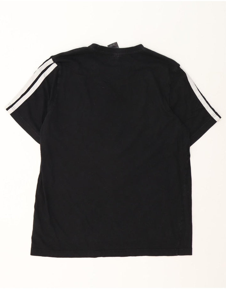 Ανδρικό T-Shirt Adidas Top μεγάλο μαύρο βαμβακερό