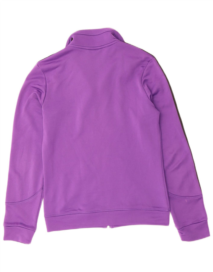 Γυναικεία αθλητική φόρμα ADIDAS Top Jacket UK 10 Small Purple Polyester
