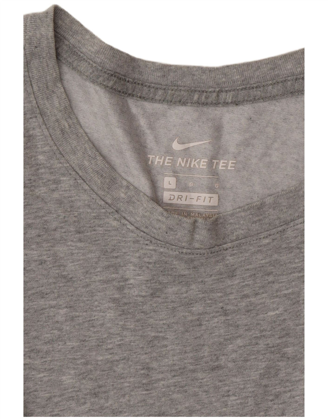 Ανδρικό T-shirt Dri Fit NIKE Top Large Grey