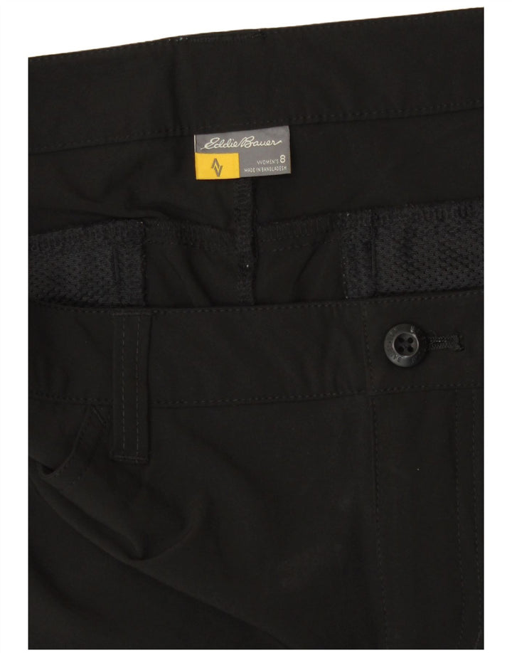 Eddie Bauer Γυναικείο Σορτς Cargo US 8 Medium W30 Μαύρο Πολυεστέρας