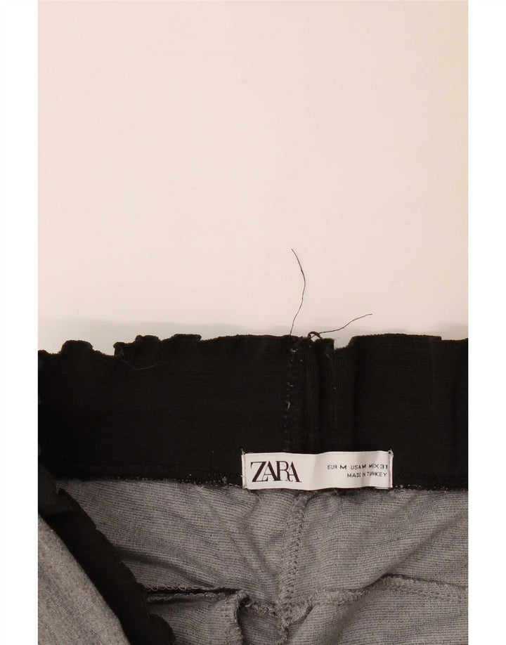 Ανδρική φόρμα Zara Crop Παντελόνι με μεσαίο γκρι χρώμα