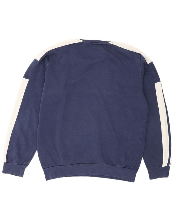 Ανδρικό φούτερ Adidas Primegreen Loose Fit Jumper Medium Navy Blue βαμβακερό