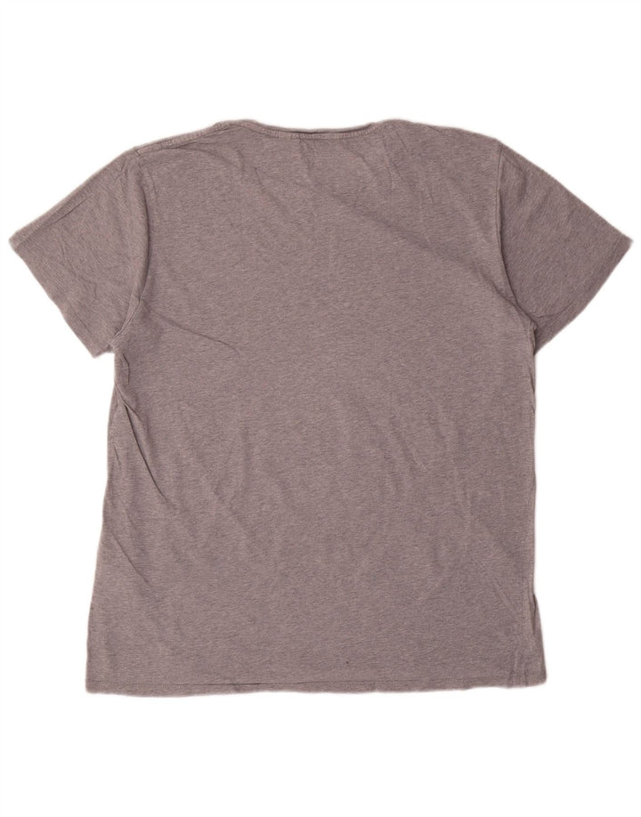 Ανδρικό γραφικό T-Shirt Levi's Top μεγάλο γκρι βαμβακερό