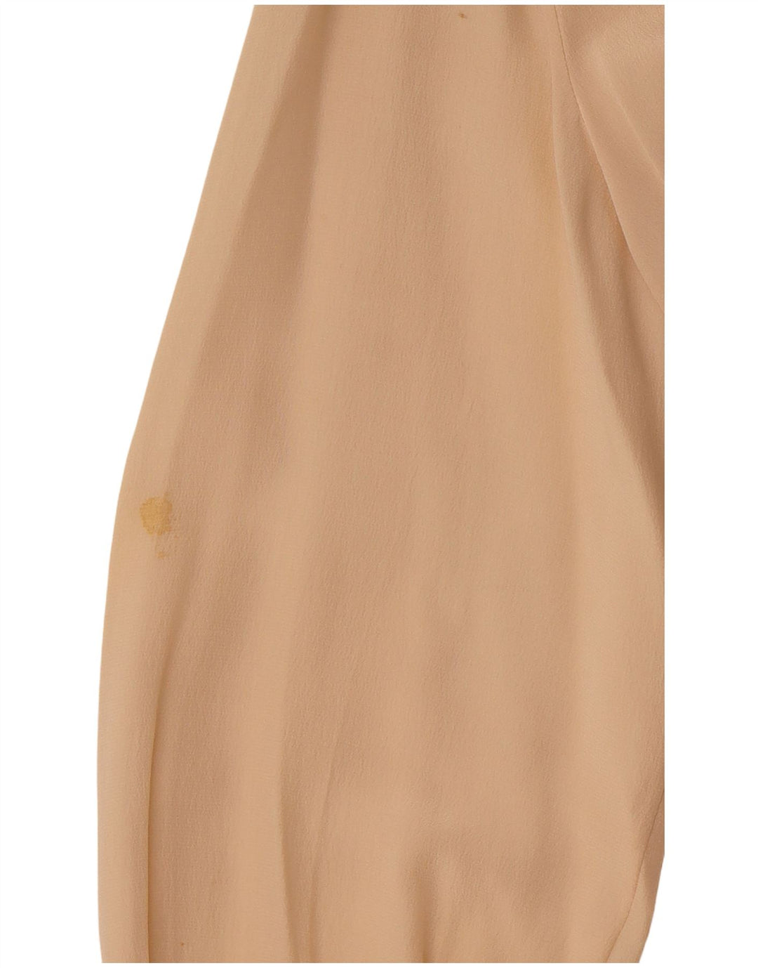 VINTAGE Γυναικείο μακρυμάνικο πουκάμισο μπλούζα EU 36 Small Beige Floral Silk