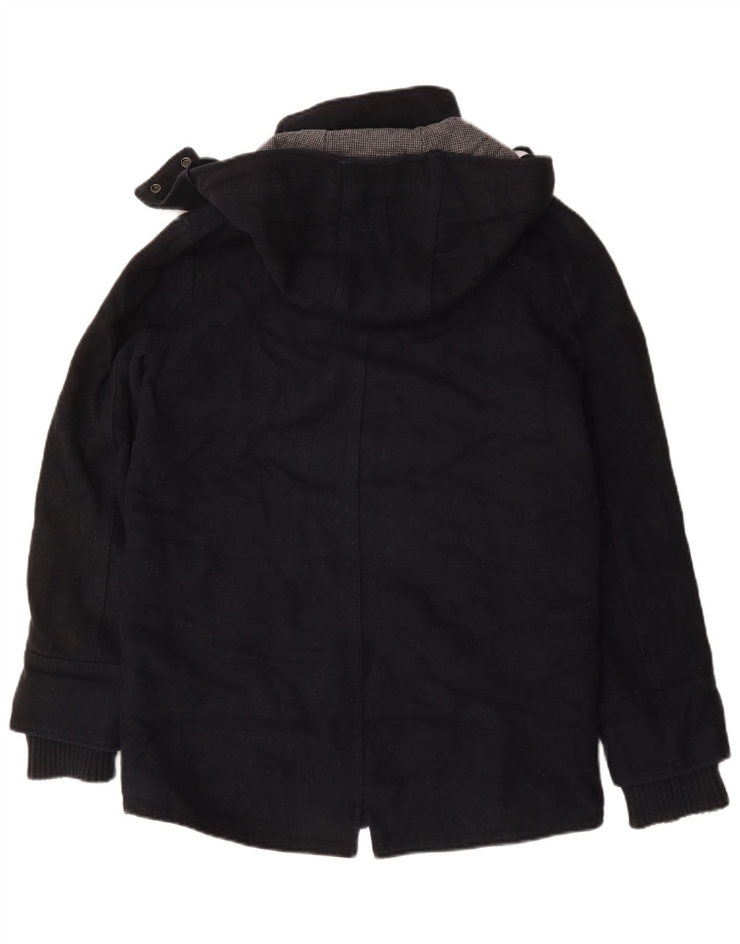 Ανδρικό μπουφάν Parka με κουκούλα Superdry UK 36 Small Navy Blue Wool