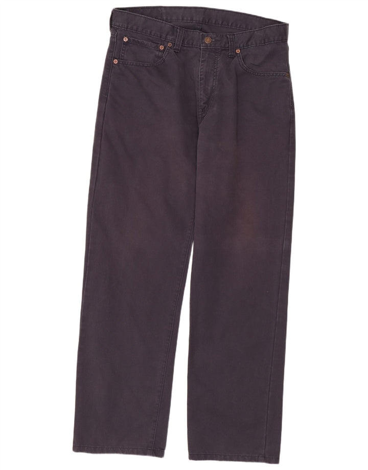 Levi's Mens 751 Straight Jeans W33 L29 Navy Blue Cotton