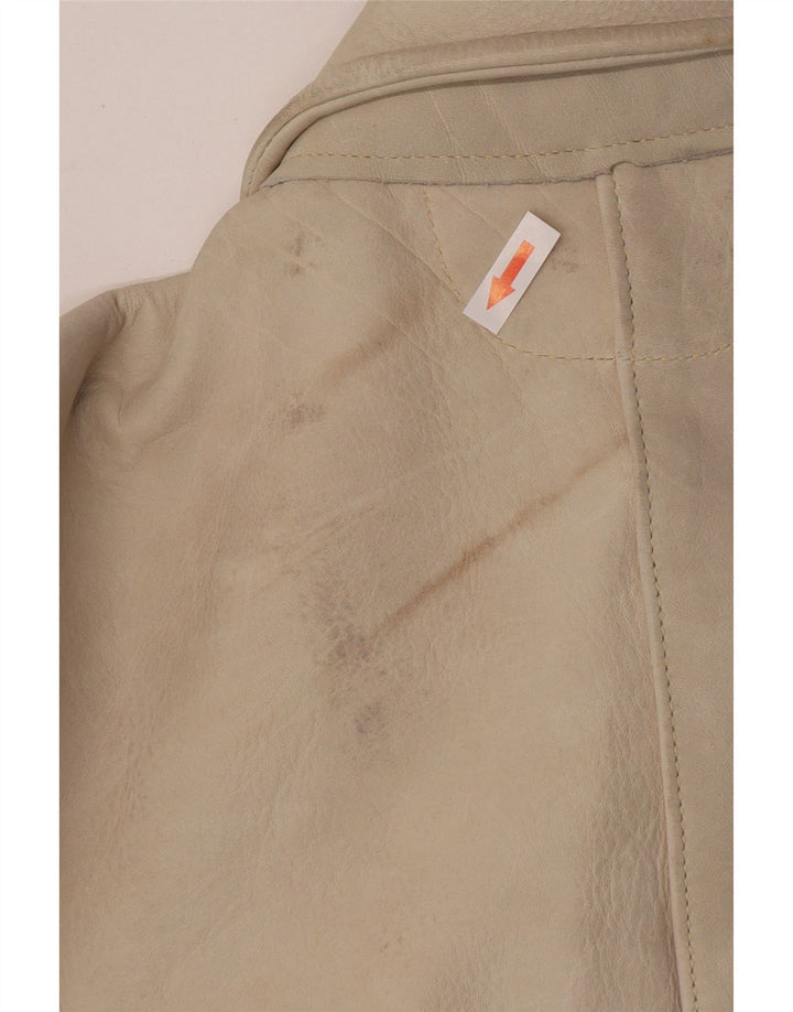 Vintage Ανδρικό Suede Jacket IT 50 Large Beige
