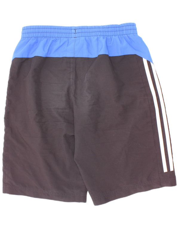 Αθλητικό σορτς Adidas Boys 13-14 ετών Μαύρο Colourblock Πολυεστέρας