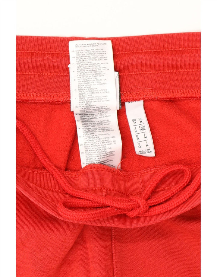 Ανδρική αθλητική φόρμα Adidas Παντελόνι Joggers Μεσαίο κόκκινο βαμβακερό
