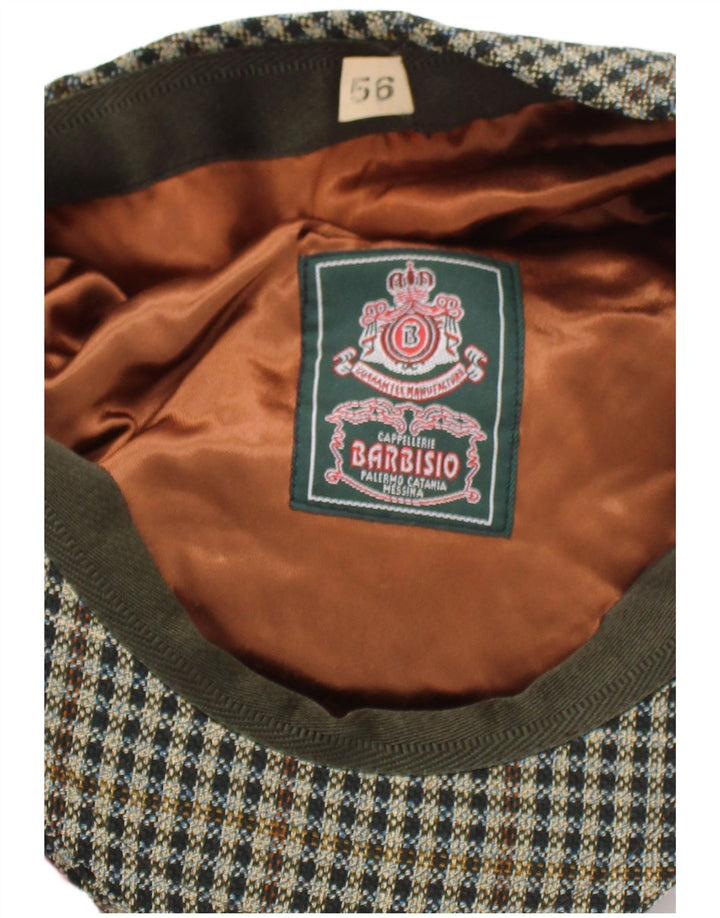 Barbisio Ανδρικό Flat Cap Medium Brown Houndstooth Classic