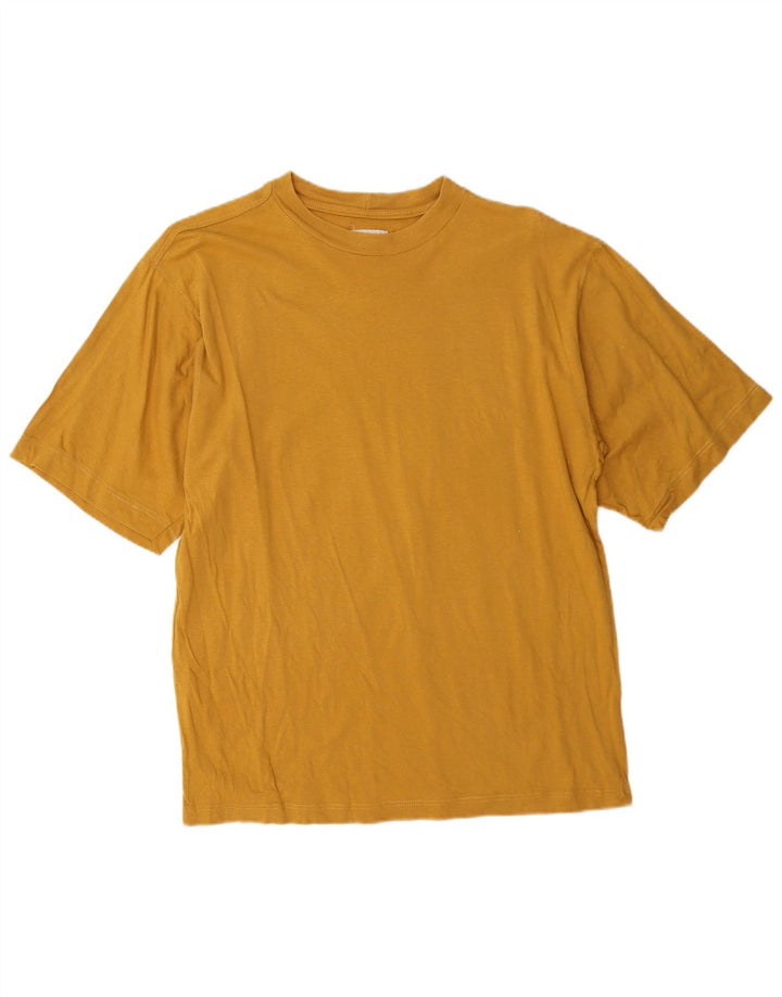 Think Pink Ανδρικό T-Shirt Top Large Yellow