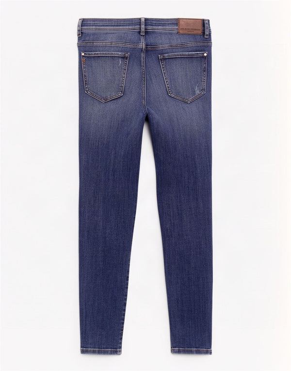 Zara Γυναικεία στενόχωρα τζιν EU 40 Medium W30 L28 Μπλε βαμβακερό
