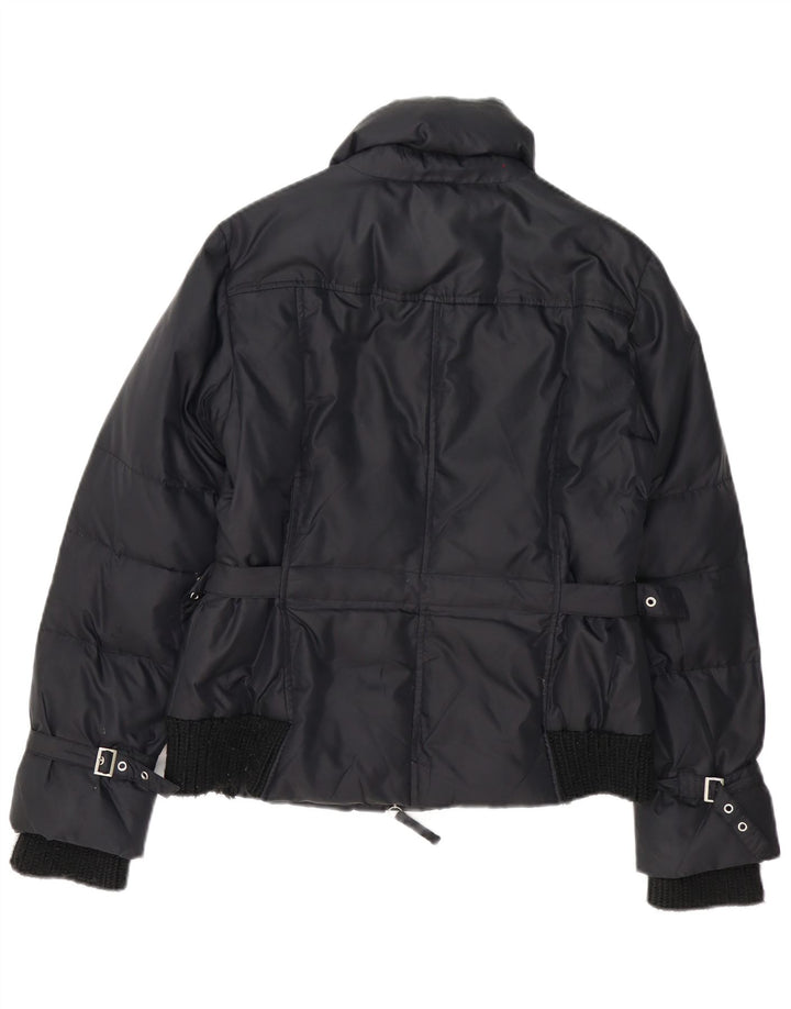 Trussardi Γυναικείο μπουφάν με επένδυση IT 42 Medium Black Polyamide