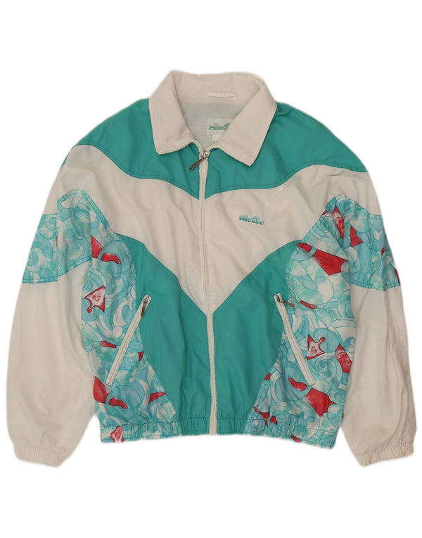 Γυναικεία αθλητική φόρμα ELLESSE Top Jacket IT 44 Medium Turquoise Colourblock