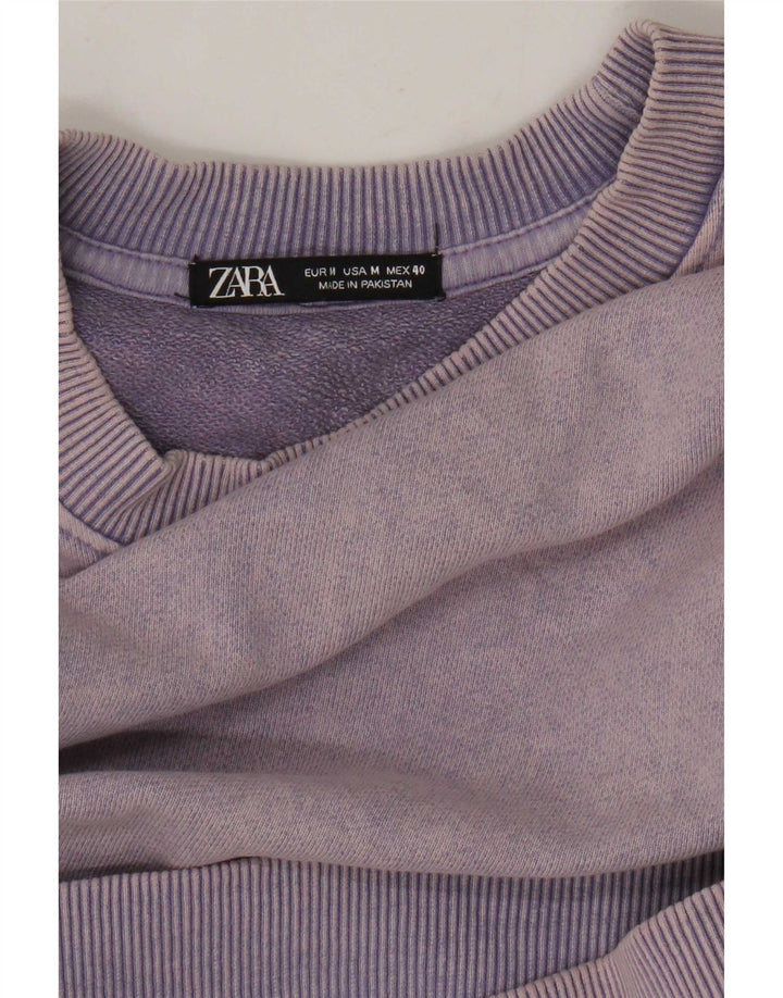 Ανδρικό φούτερ Zara με χαλαρή εφαρμογή, Jumper Medium Purple