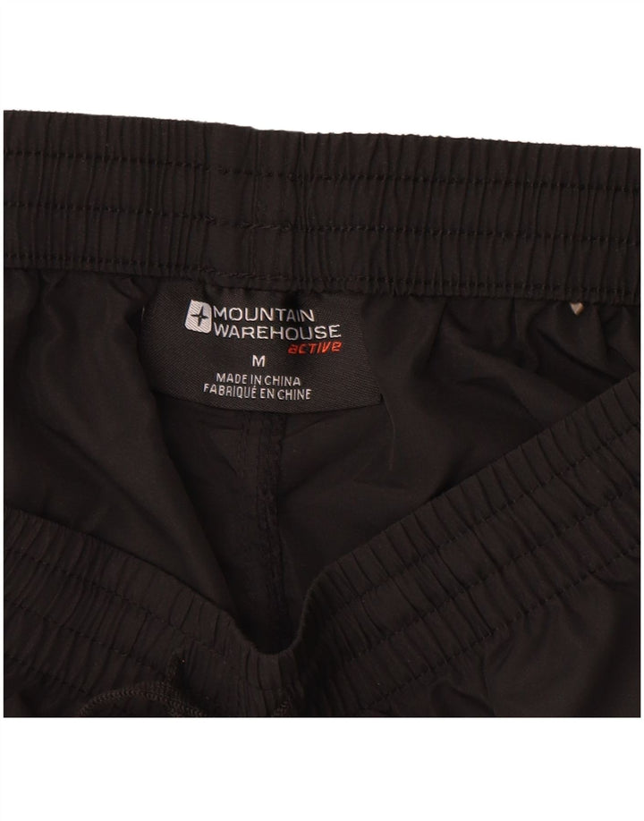 MOUNTAIN WAREHOUSE Ανδρικό Αθλητικό Σορτς Μεσαίο Μαύρο Πολυεστέρα
