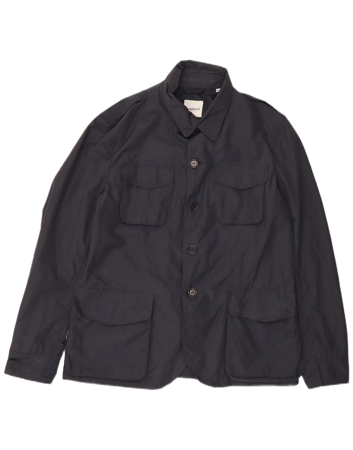 Ανδρικό Μπουφάν ASPESI Utility UK 46 3XL Navy Blue Polyamide