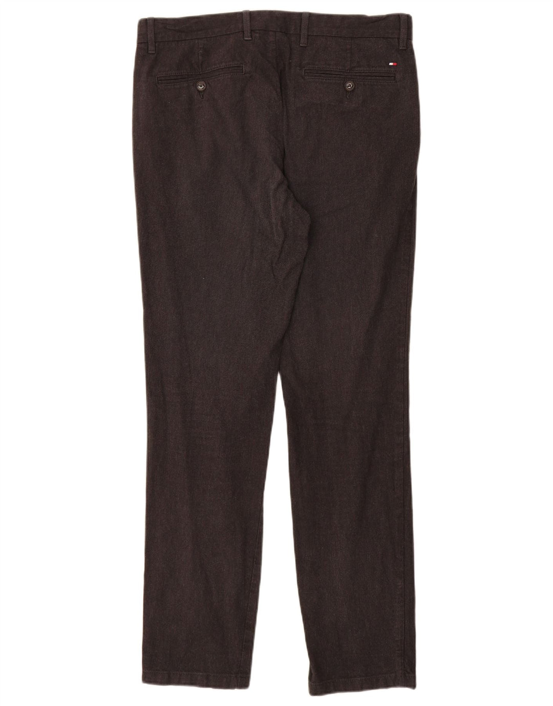 TOMMY HILFIGER Ανδρικό λεπτό παντελόνι Chino W32 L32 Γκρι βαμβακερό