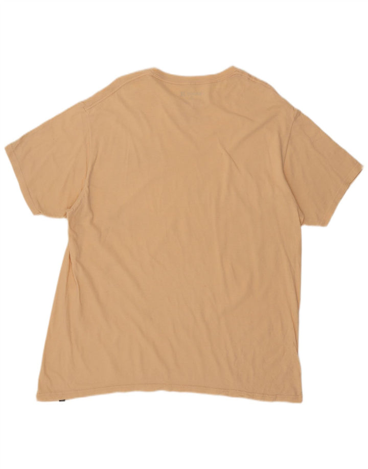 Ανδρικό T-Shirt Hurley Top XL Beige Cotton