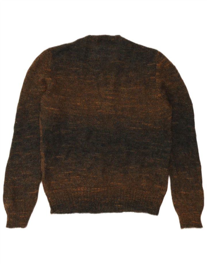 Ανδρικό πουλόβερ Oris Crew Neck Jumper IT 48 Μεσαίο καφέ ριγέ μοχέρ