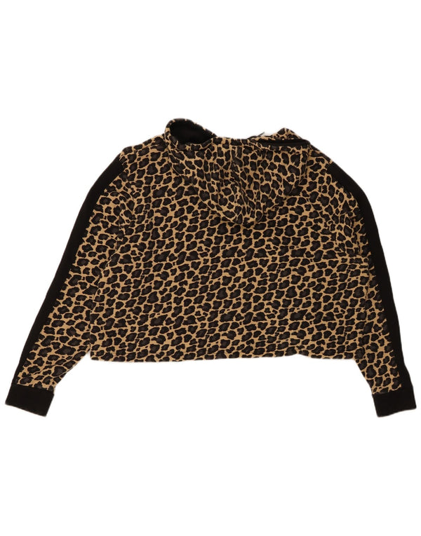 Γυναικεία κουκούλα με κουκούλα PUMA Loose Fit Crop UK 18 XL Εκτύπωση Ζώων