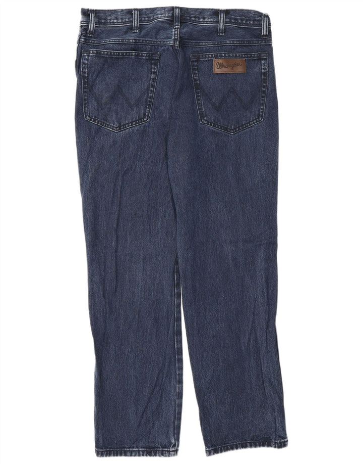 Wrangler Ανδρικό Texas Straight Jeans W34 L30 Navy Blue