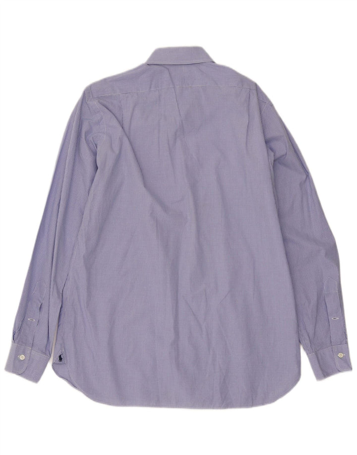 Polo Ralph Lauren Ανδρικό πουκάμισο Regent Μέγεθος 15 1/2 Medium Blue Gingham