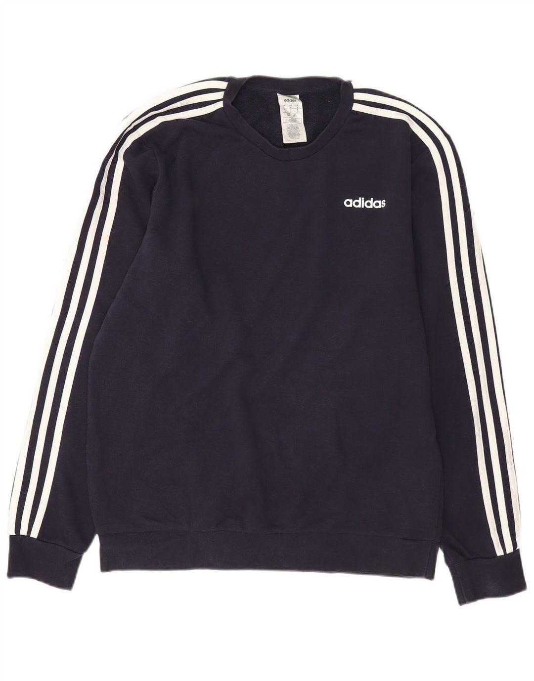 Ανδρικό φούτερ Adidas Jumper Large Navy Blue από βαμβάκι