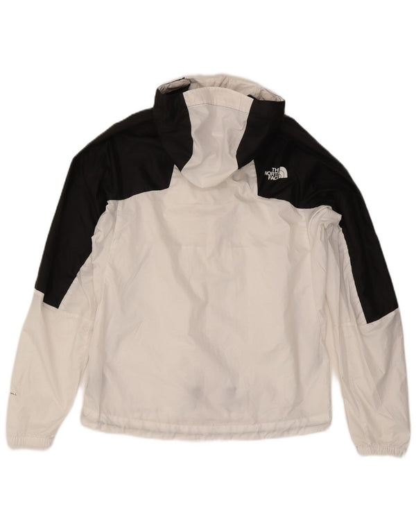 Ανδρικό μπουφάν βροχής με κουκούλα North Face UK 36 Small White Colourblock
