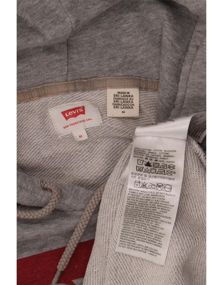 Ανδρικό γραφικό κουκούλα LEVI'S Μεσαίο γκρι βαμβακερό