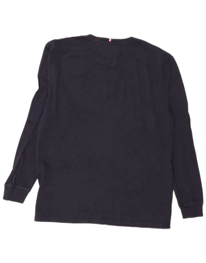 Tommy Hilfiger ανδρικό μπλουζάκι μακρυμάνικο XL Navy Blue