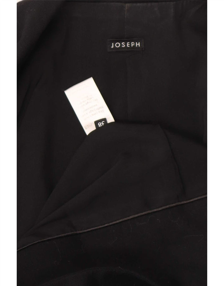Joseph Γυναικείο Μπουφάν σακάκι με 1 κουμπί IT 38 XS Μαύρο παρθένο μαλλί