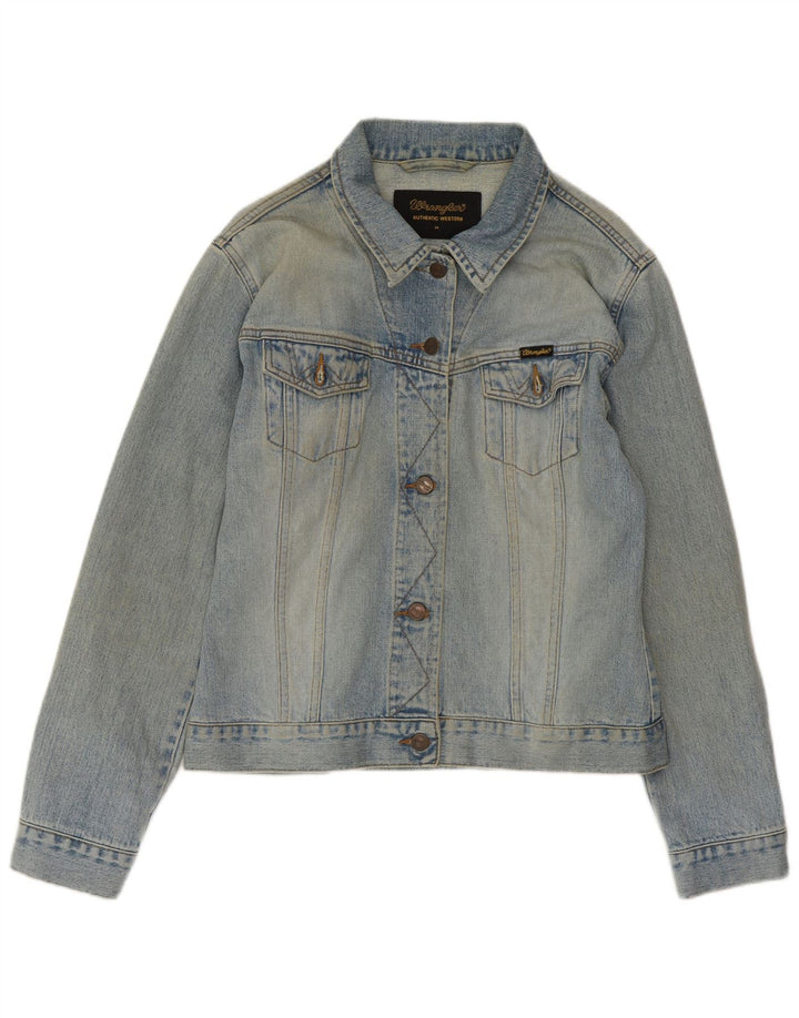 WRANGLER Γυναικείο Τζιν Μπουφάν UK 18 XL Μπλε Βαμβακερό