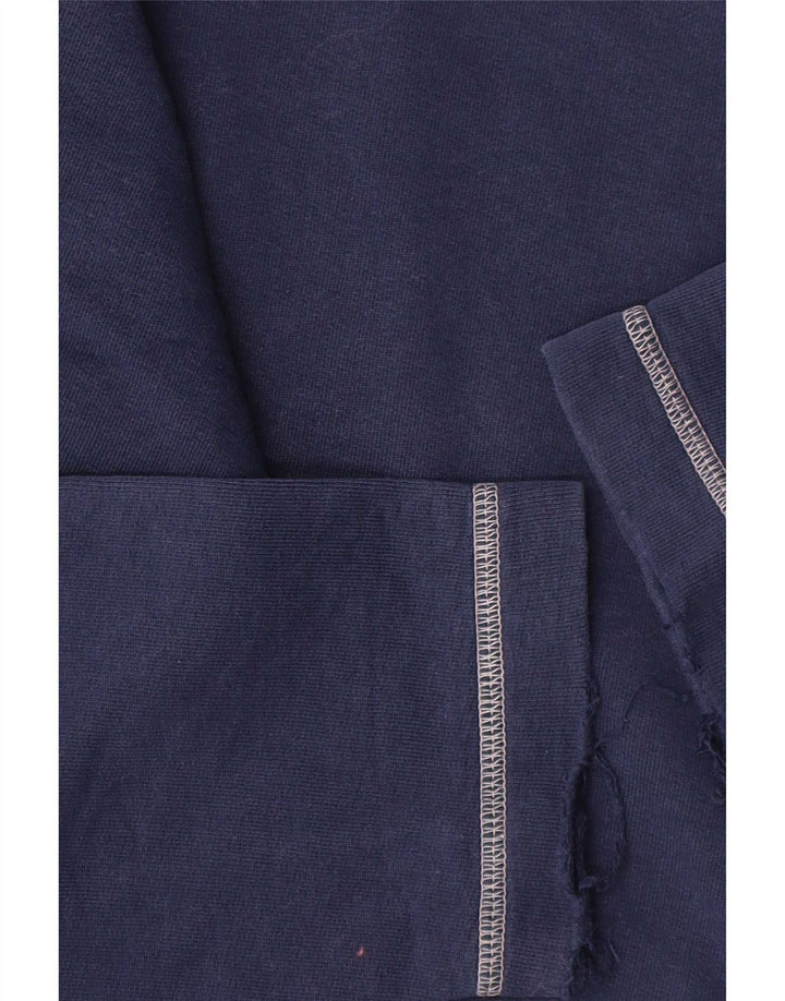 Ανδρικό μπλουζάκι Levi's μακρυμάνικο, μεσαίο μπλε ναυτικό, βαμβακερό