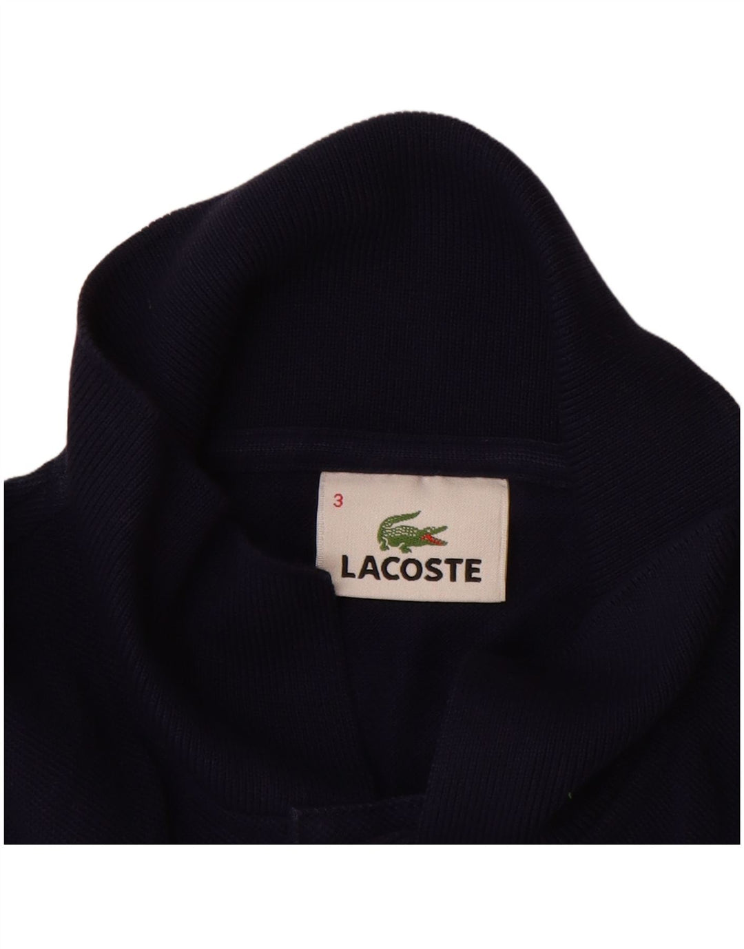 Ανδρικό μπλουζάκι πόλο LACOSTE Νούμερο 3 Μικρό Βαμβακερό Navy Blue
