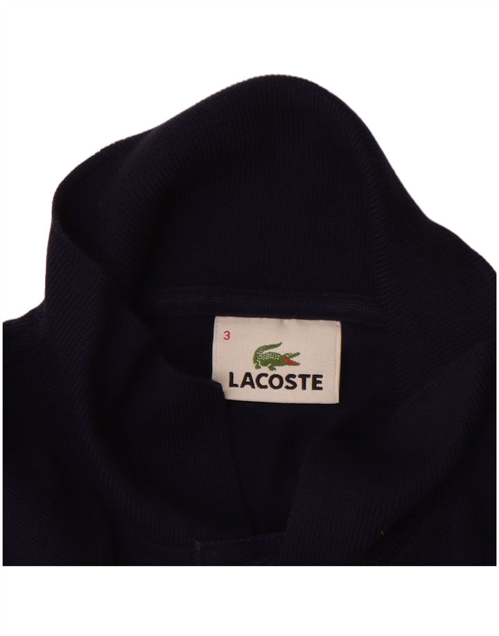 Ανδρικό μπλουζάκι πόλο LACOSTE Νούμερο 3 Μικρό Βαμβακερό Navy Blue