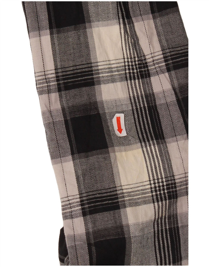 Ανδρικό πουκάμισο Wrangler με καρό κανονική εφαρμογή, μικρό μαύρο καρό βαμβακερό