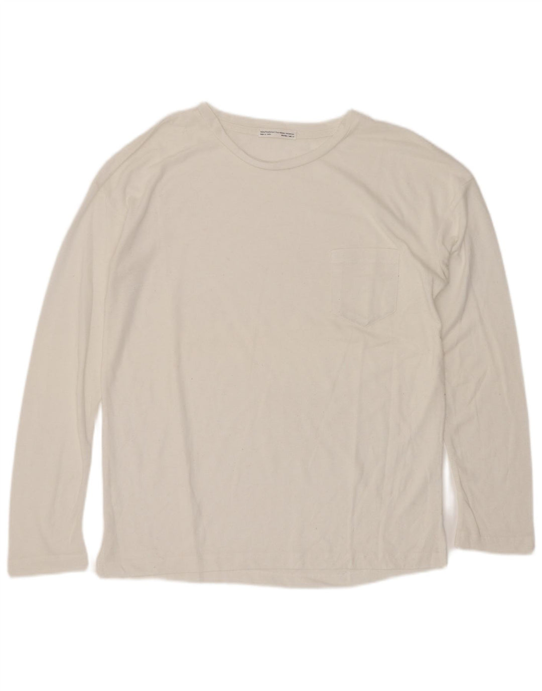 Zara Γυναικείο τοπ Trafaluc μακρυμάνικο UK 10 Small White