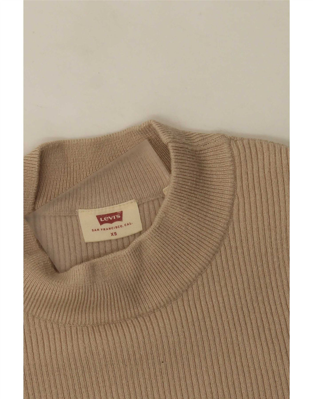 Γυναικείο πουλόβερ Levi's Crew Neck Jumper UK 4 XS Beige