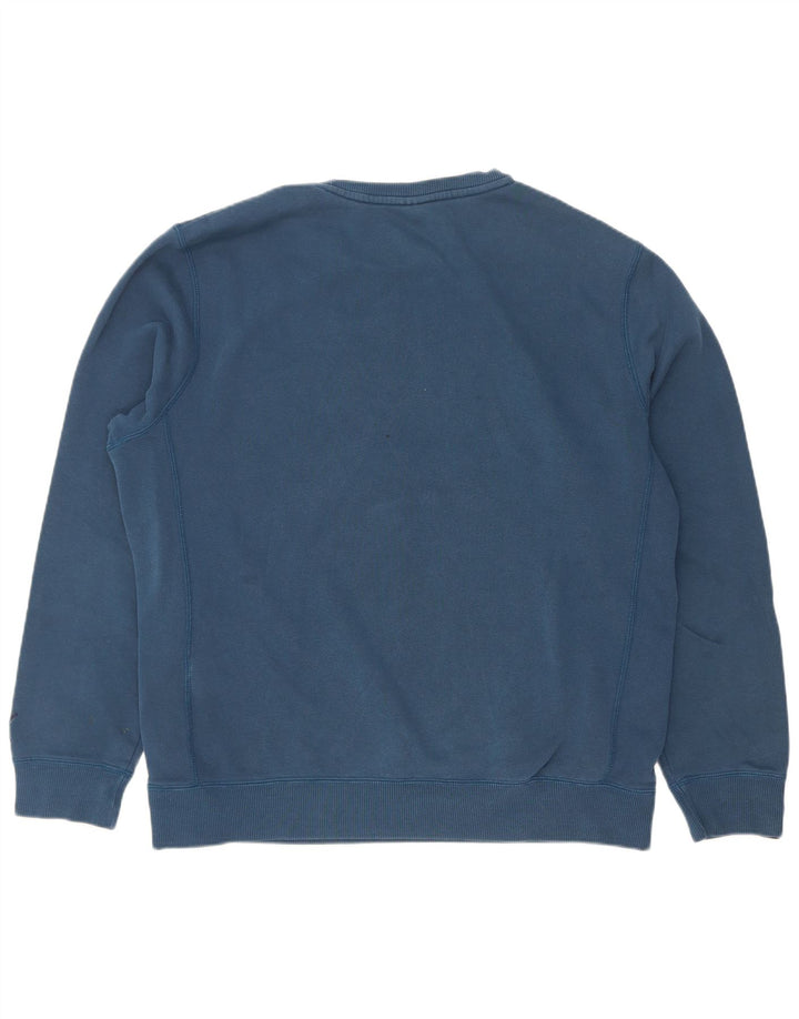 Ανδρικό γραφικό φούτερ Puma Jumper μεγάλο μπλε βαμβακερό