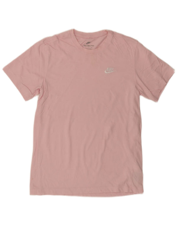 Γυναικείο T-Shirt Nike Top UK 10 Small ροζ βαμβακερό