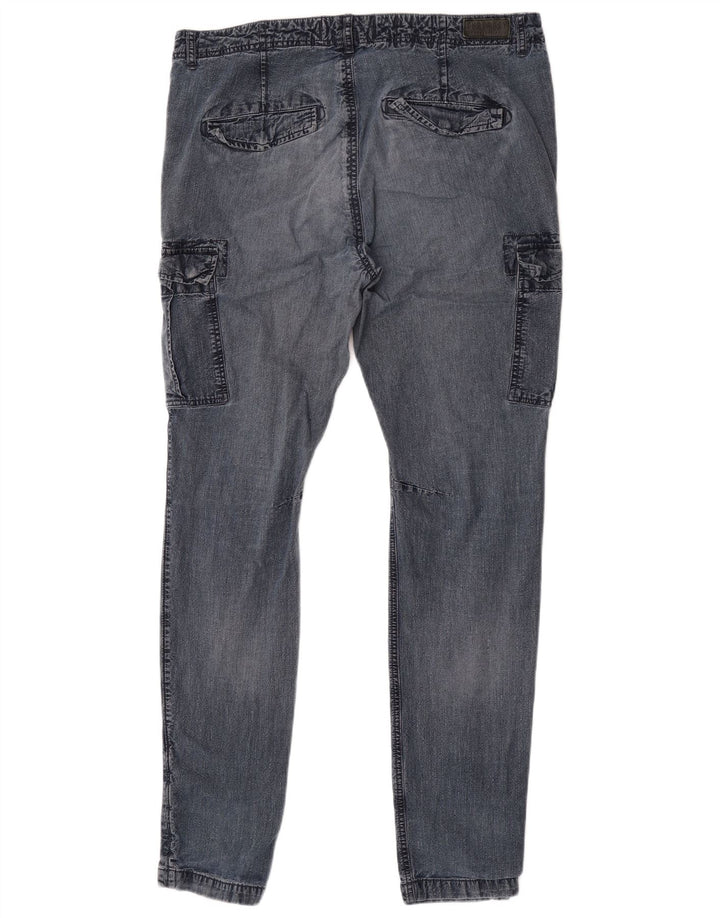 Superdry Ανδρικό Cargo Skinny Jeans W34 L34 Μπλε βαμβακερό