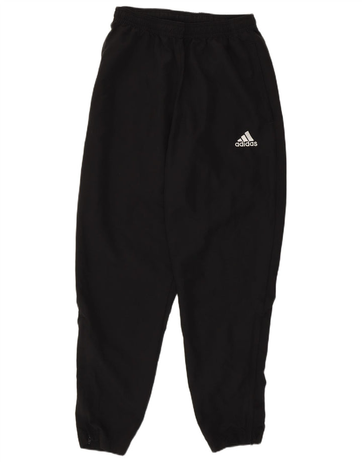 Γυναικεία αθλητική φόρμα Adidas Aeroready Παντελόνι μεσαίο μαύρο πολυεστέρα