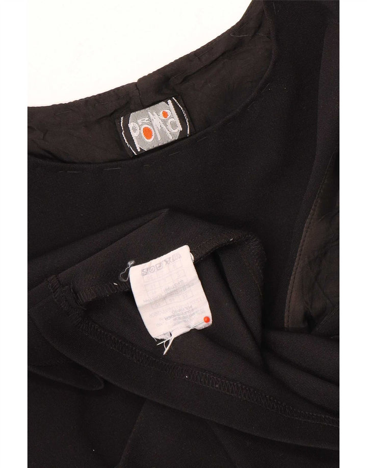 Promod Γυναικείο Αμάνικο Φόρεμα Shift UK 12 Medium Black Polyamide