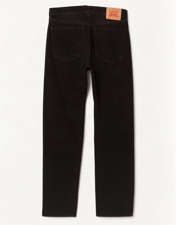 Levi's Mens 521 Tapered Jeans W36 L32 Μαύρο βαμβακερό