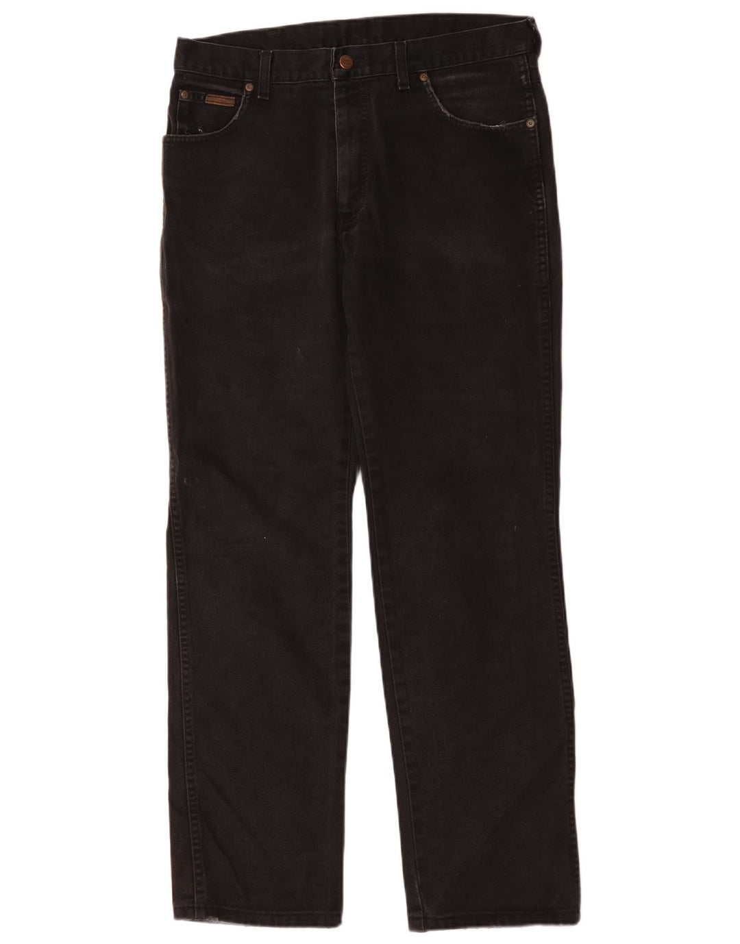 Ανδρικό τζιν Wrangler ίσιο W34 L31 Μαύρο