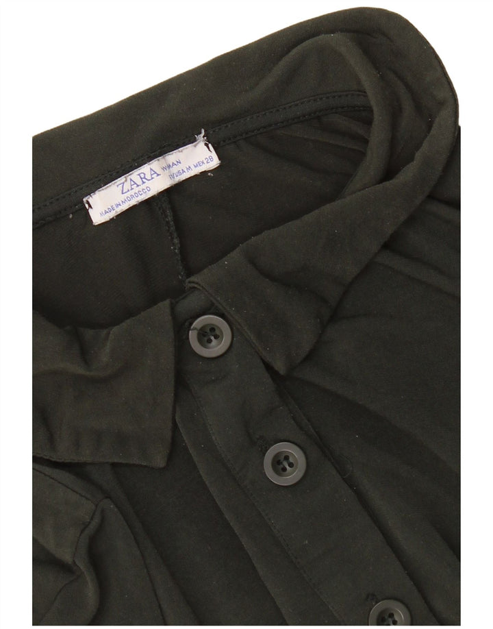 Γυναικείο φόρεμα πόλο ZARA UK 12 Medium Green
