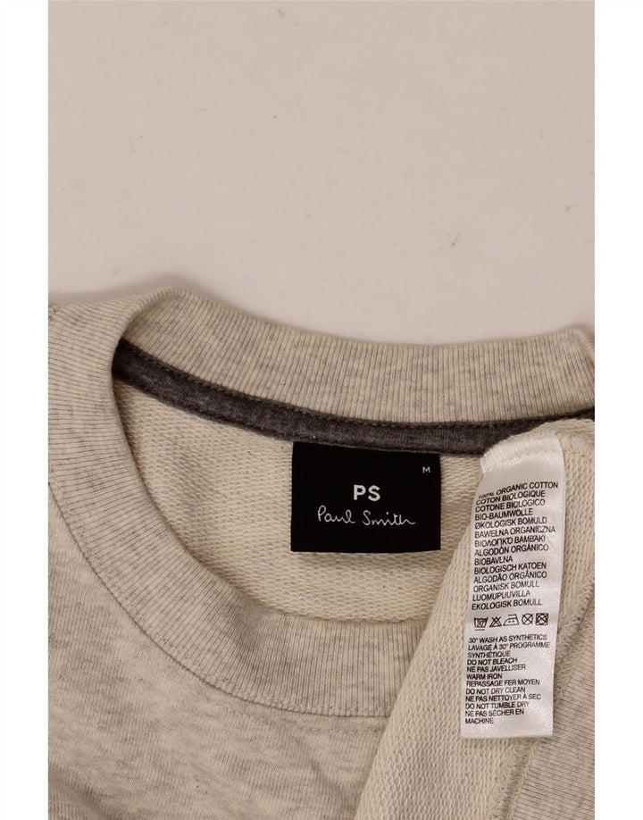 Ανδρικό φούτερ Paul Smith Jumper Βαμβακερό μεσαίο γκρι