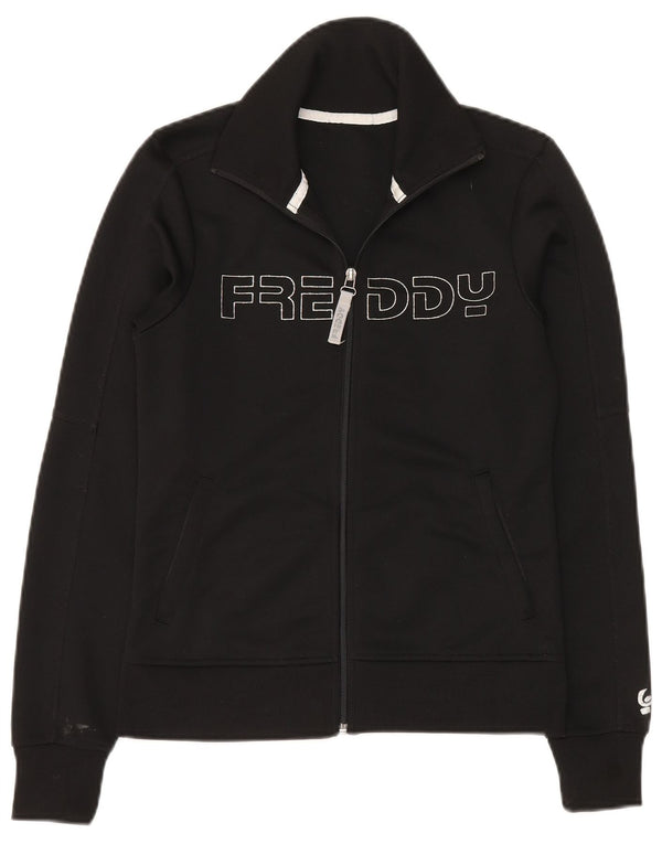 Freddy Γυναικεία φόρμα γυμναστικής φόρμας Top Jack 10 Small Black Polyester
