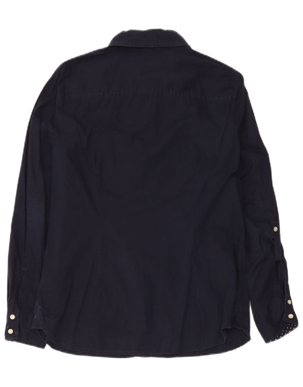 Tommy Hilfiger γυναικείο πουκάμισο UK 14 Medium Navy Blue